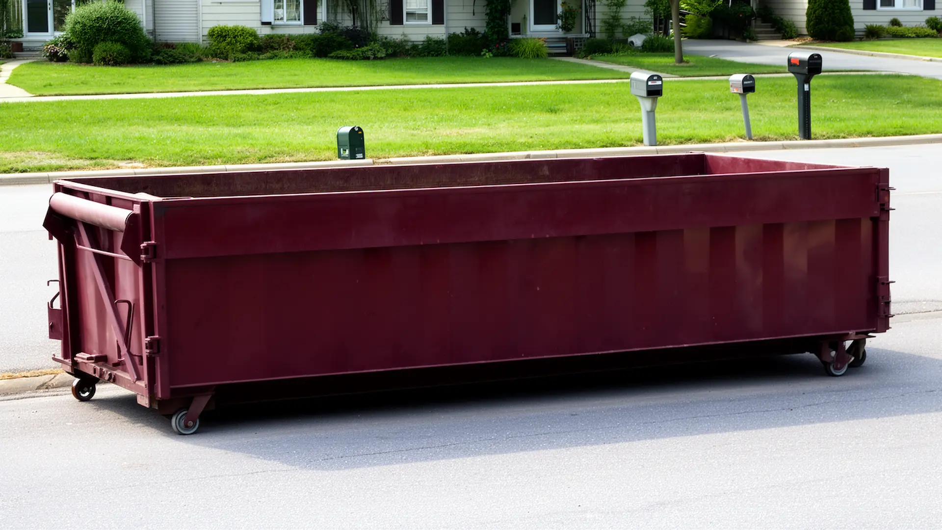 Roll-off dumpster from Swan Point Dumpster Rental in Independence, MO